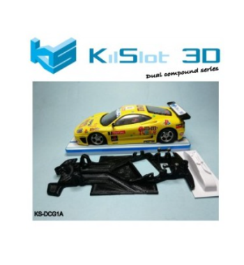 Chasis DualComp Pro KS-DCG1A Ferrari 360 Modena Ninco | Slot Maxi