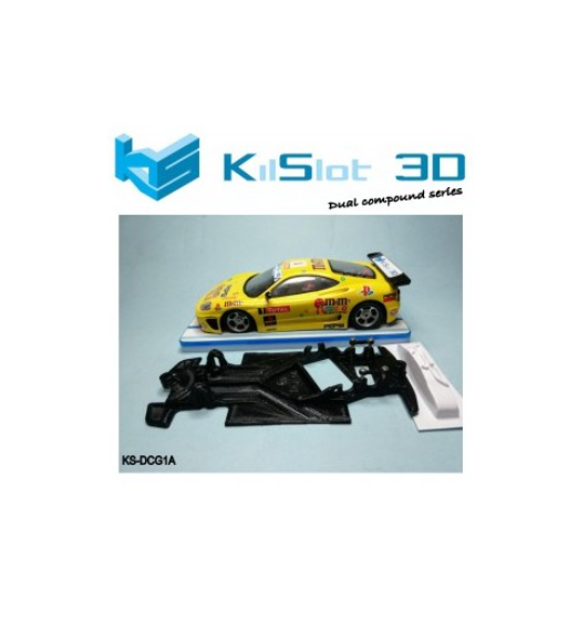 Chasis DualComp Pro KS-DCG1A Ferrari 360 Modena Ninco | Slot Maxi