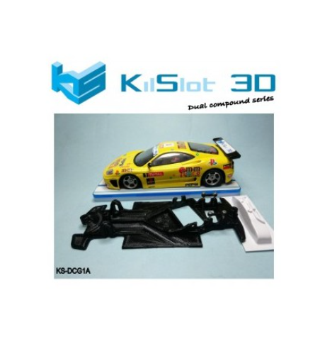 Chasis DualComp Pro KS-DCG1A Ferrari 360 Modena Ninco | Slot Maxi