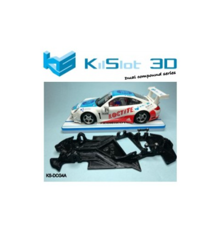 Chasis DualComp Pro KS-DCG4A Porsche 911 GT3 RS NSR | Slot Maxi