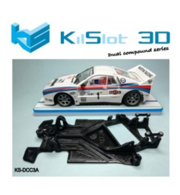 Chasis DualComp Pro KS-DCC3A Lancia 037 Ninco | Slot Maxi