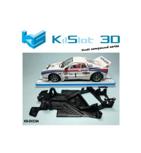 Chasis DualComp Pro KS-DCC3A Lancia 037 Ninco | Slot Maxi