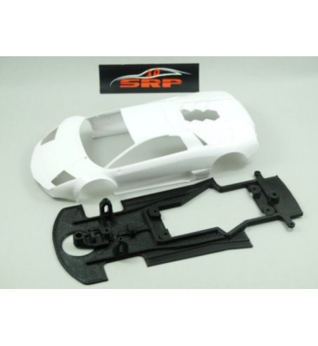 Chasis DobleComp Pro 04SRC Lamborghini Murcielago Black Bull | Slot Maxi
