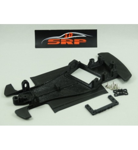 Chasis DualComponente Peugeot 307 Ninco en ángulo 55RWSC | Slot Maxi