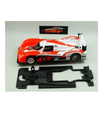 Chasis DualComp Lola Aston Martin Slot.it 01SRC | Slot Maxi