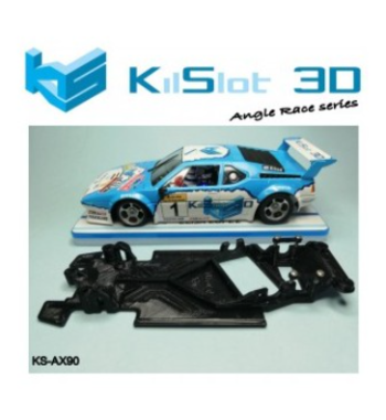 Chasis DualComp BMW M1 Fly Angulo KS-AX90 | Slot Maxi