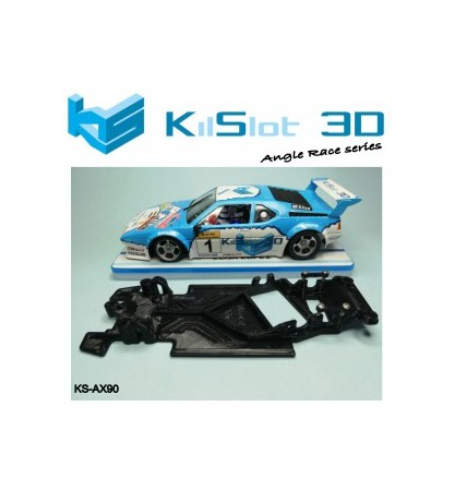 Chasis DualComp BMW M1 Fly Angulo KS-AX90 | Slot Maxi