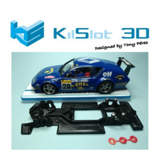 Chasis 3D Lineal Renault Alpine A310 Avant KS-RH18 | Slot Maxi