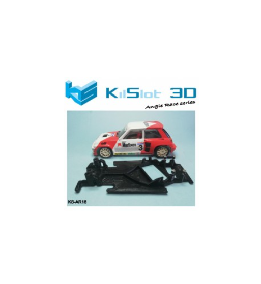 Chasis 3D Angulo Renault 5 Turbo Spirit KS-AR18 | Slot Maxi