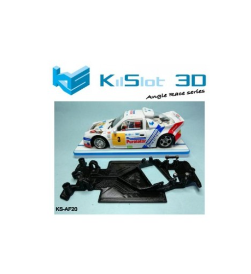 Chasis 3D Angulo Ford RS200 Scaleauto KS-AF20 | Slot Maxi