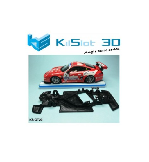 Chasis 3D Angulo Porsche 997 Ninco KS-GT20 | Slot Maxi