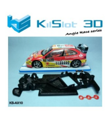 Chasis 3D Angulo Citroen Xsara Pro SCX KS-AX10 | Slot Maxi