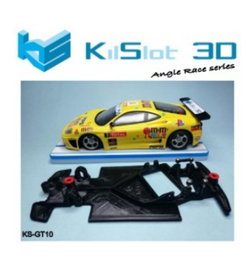 Chasis 3D Angulo Ferrari 360 Modena Ninco KS-GT10 | Slot Maxi
