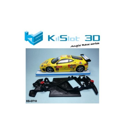 Chasis 3D Angulo Ferrari 360 Modena Ninco KS-GT10 | Slot Maxi