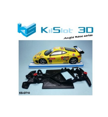 Chasis 3D Angulo Ferrari 360 Modena Ninco KS-GT10 | Slot Maxi