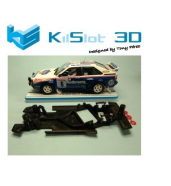 Chasis 3D Angulo Audi Quattro Fly KS-AC48 | Slot Maxi