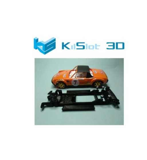 Chasis 3D Lineal Black Porsche 914/6R SRC BP5B | Slot Maxi