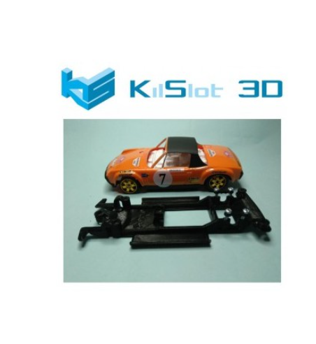 Chasis 3D Lineal Black Porsche 914/6R SRC BP5B | Slot Maxi
