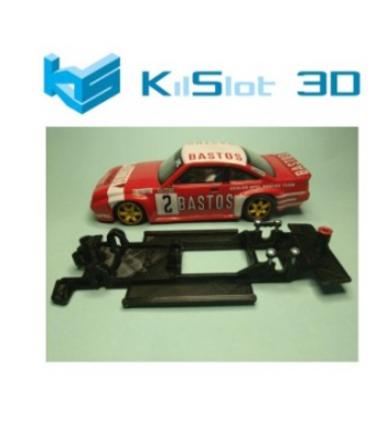 Chasis 3D Lineal Black Opel Manta 400 Sloter BM1B | Slot Maxi