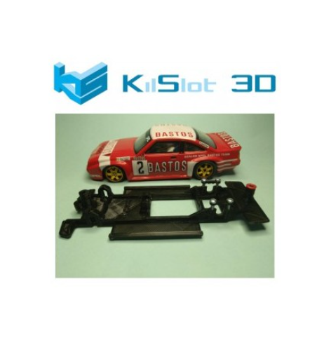 Chasis 3D Lineal Black Opel Manta 400 Sloter BM1B | Slot Maxi