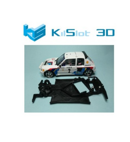 Chasis 3D Angular Peugeot 205 T16 OSC AC58 | Slot Maxi