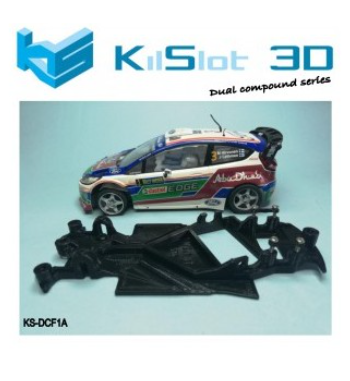 Chasis DUAL COMP Ford Fiesta SCX DCF1A | Slot Maxi