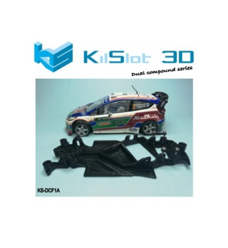 Chasis DUAL COMP Ford Fiesta SCX DCF1A | Slot Maxi