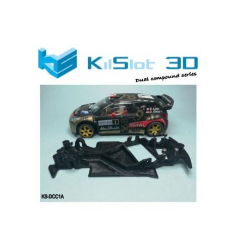 Chasis DUAL COMP Citroen DS3 SCX DCC1A | Slot Maxi