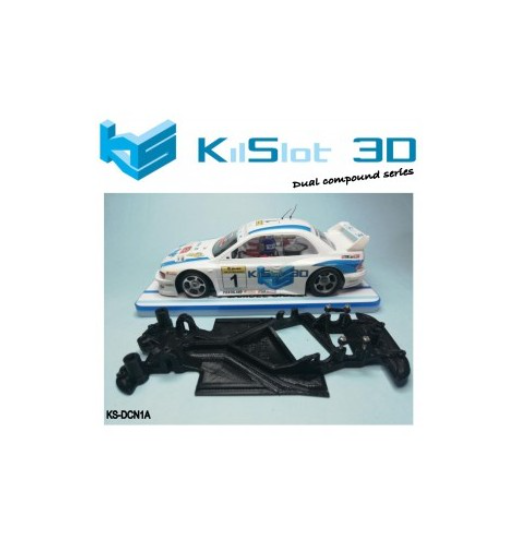 Chasis DUAL COMP Subaru SCALEAUTO DCN1A | Slot Maxi