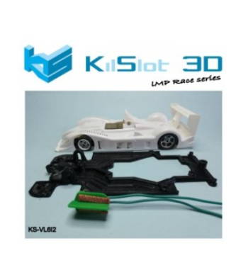 Chasis RACE Bancada Radikal 2 Scaleauto VL6I2 | Slot Maxi