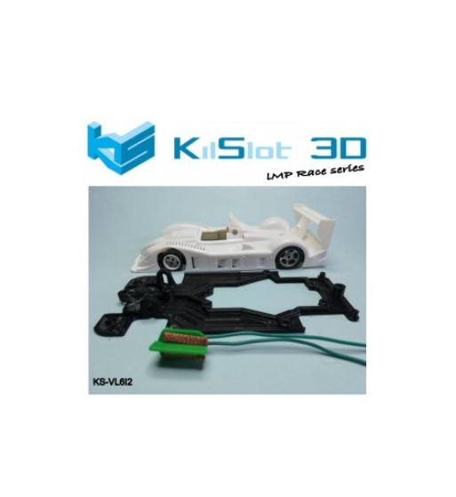 Chasis RACE Bancada Radikal 2 Scaleauto VL6I2 | Slot Maxi
