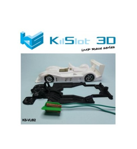 Chasis RACE Bancada Radikal 2 Scaleauto VL6I2 | Slot Maxi
