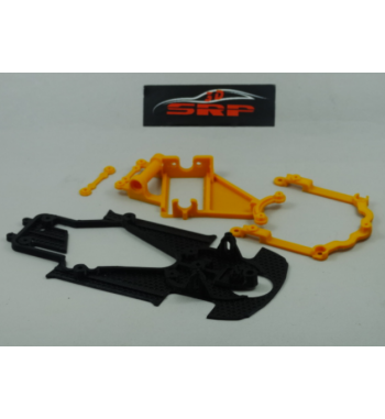 Chasis 3D Toyota Supra Revoslot + Bancada Ref00884 | Slot Maxi