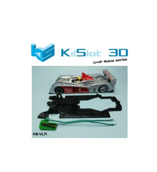Chasis Race Bancada Audi LMP10 Avant KS-VL7I | Slot Maxi