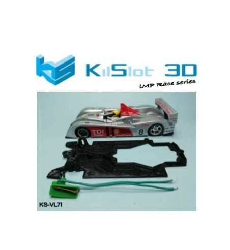 Chasis Race Bancada Audi LMP10 Avant KS-VL7I | Slot Maxi