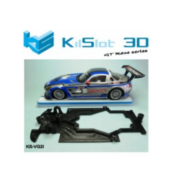 Chasis 3D Race Mercedes SLS GT3 Scaleauto KS-VG2I | Slot Maxi