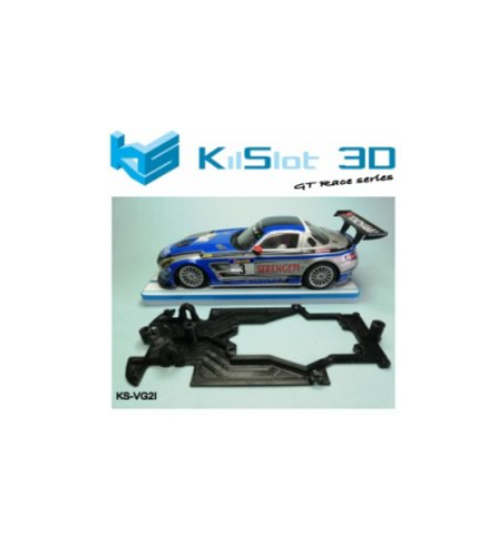 Chasis 3D Race Mercedes SLS GT3 Scaleauto KS-VG2I | Slot Maxi