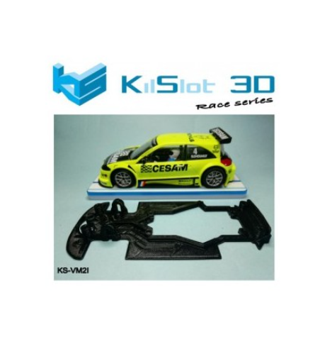 Chasis KS-VM2I Megane Trophy Ninco Bancada slot racing