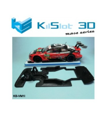 Chasis KS-VA5I Audi A5 DTM SCX, bancadas slot maxi