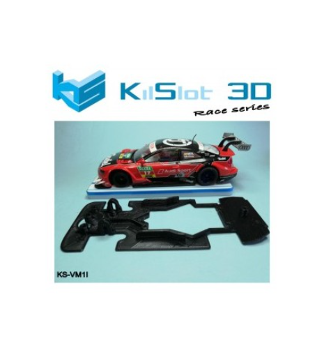 Chasis KS-VA5I Audi A5 DTM SCX, bancadas slot maxi