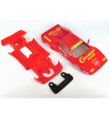 Chasis 3D Lineal Ferrari GTO Scalextric - Mustang