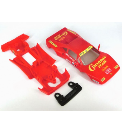 Chasis 3D Lineal Ferrari GTO Scalextric - Mustang