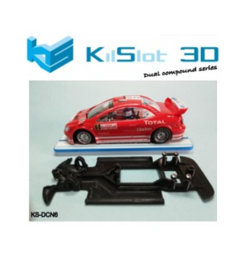 Chasis 3D Dual Comp Peugeot 307 WRC Ninco - Kilslot DCN6
