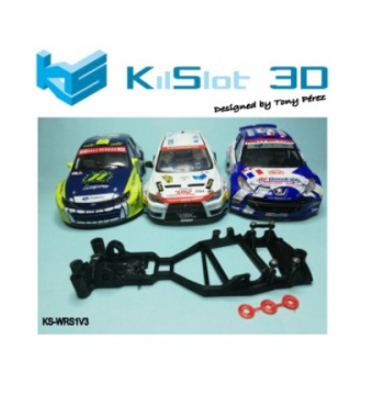 Chasis 3D con Guía Basculante Adaptable - Kilslot WRS1V3
