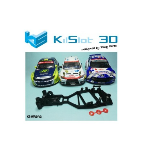 Chasis 3D con Guía Basculante Adaptable - Kilslot WRS1V3