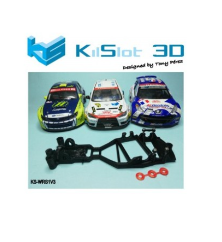 Chasis 3D con Guía Basculante Adaptable - Kilslot WRS1V3