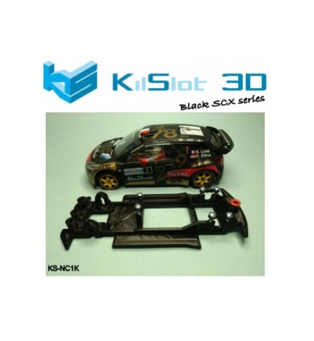 Chasis 3D Motor RK Citroen DS3 WRC Scalextric - Kilslot NC1K