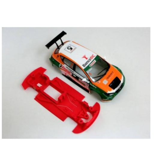 Chasis 3D Lineal Leon MK3 Rally Scalextric - Mustang CB0026LV