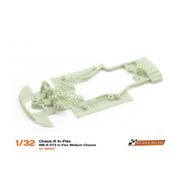 Chasis In-Flex MB-A GT3 Medio gris Scaleauto 6662B