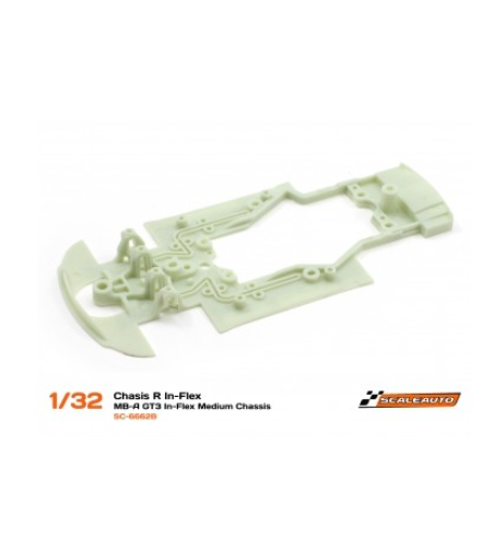 Chasis In-Flex MB-A GT3 Medio gris Scaleauto 6662B